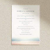 Papier Wailea Wedding Program