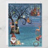 Papier Watercolor Magical Letter from Santa | Reindeer (Devant)