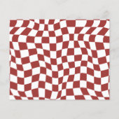 Papier Wavy Retro Noël Photo Holiday Budget (Dos)