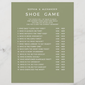 Papier Wedding Games