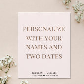 Papier Wedding Happily Ever After Party Pink Invitation