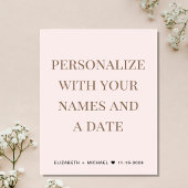 Papier Wedding Happily Ever After Party Pink Invitation