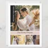 Papier Wedding Photography Price List Template (Devant)