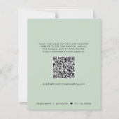Papier Wedding QR Code Happily Ever After Party Invite (Dos)