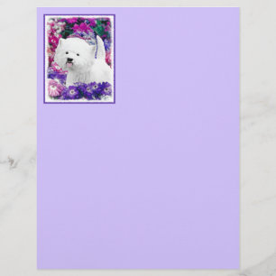 Papier West Highland White Terrier Peinture Chien Art