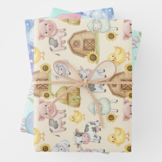 Papier Whimsical Baby Wrapper (En situation)