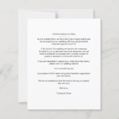 Papier Whimsical Meilleur Ensemble 8 Photos Mariage (Dos)