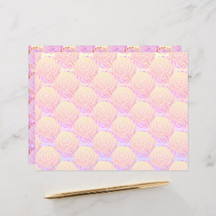 Papier Whimsical Panted Roses Pastel