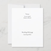 Papier Whispers of Doves, Mariage (Dos)