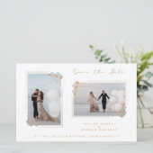 Papier White Budget Fancy Minimalist Branches 2 Photos (Debout devant)