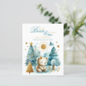 Papier Wild One Bear 1er anniversaire (ou EDIT AGE) Or Tu (Debout devant)