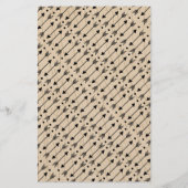 Papier Wild One Boys Rustic Plaid Lumberjack Conseil bébé (Dos)