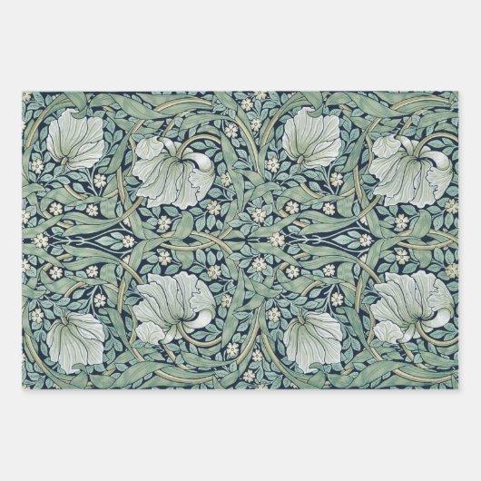 PAPIER : WILLIAM MORRIS : PIMPERNEL (Devant)