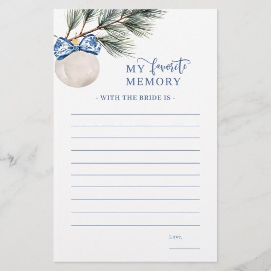 Papier Winter Chinoiserie Bow My Favori Memory Jeu (Devant)