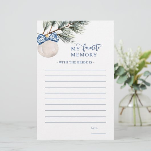 Papier Winter Chinoiserie Bow My Favori Memory Jeu (Debout devant)