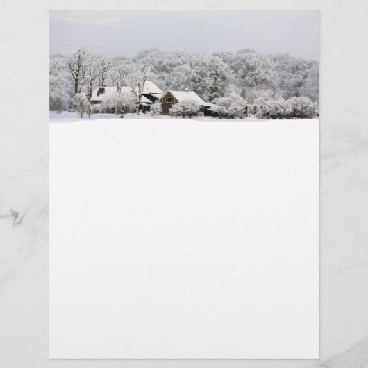 Papier Winter Wonderland (Devant)