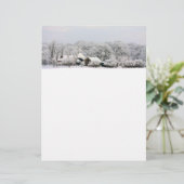 Papier Winter Wonderland (Debout devant)