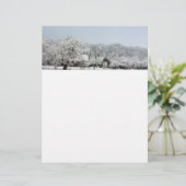 Papier Winter Wonderland (Debout devant)