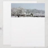 Papier Winter Wonderland (Devant / Derrière)