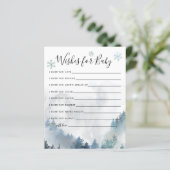 Papier Winter Wonderland Wives for Baby Card (Debout devant)