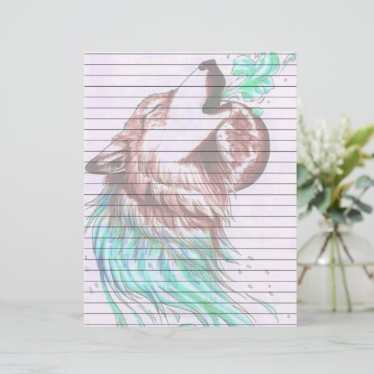 Papier Wolf (Debout devant)