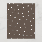 Papier Woodland Bear Baby shower Devinez Le Prix Juste (Dos)