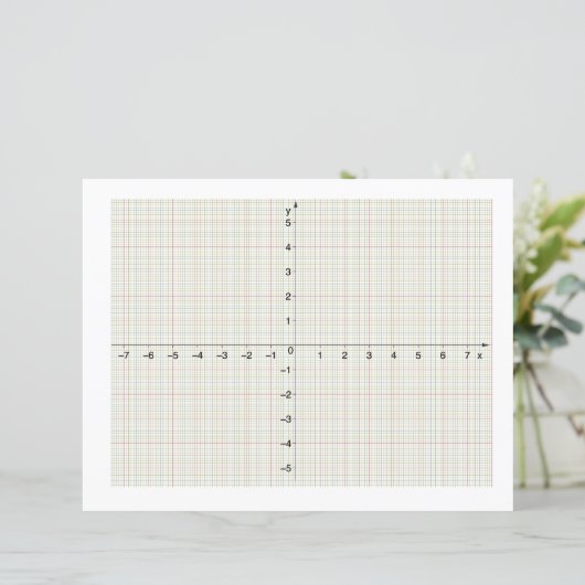 Papier X Y Coordonnées Système Algebra Math Algebraic (Debout devant)