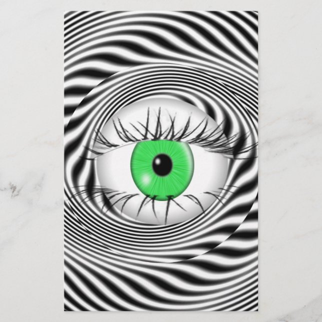 PAPIER YEUX HYPNOTIQUE - HYPNOTISTE (Devant)