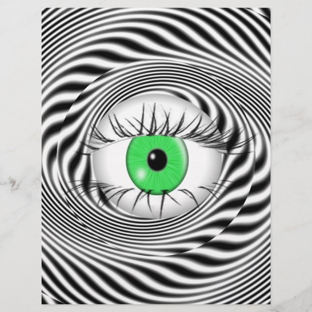 PAPIER YEUX HYPNOTIQUE - HYPNOTISTE (Devant)
