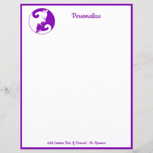 Papier Yin Yang Chats Zen Yoga Namaste Méditation (Devant)