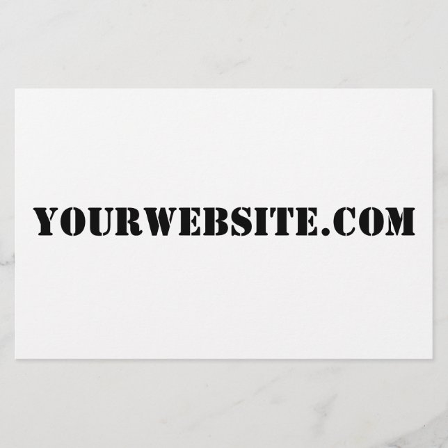 Papier YourWebSite.com (Devant)