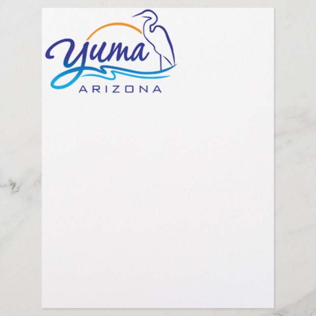 Papier Yuma, Arizona (Devant)