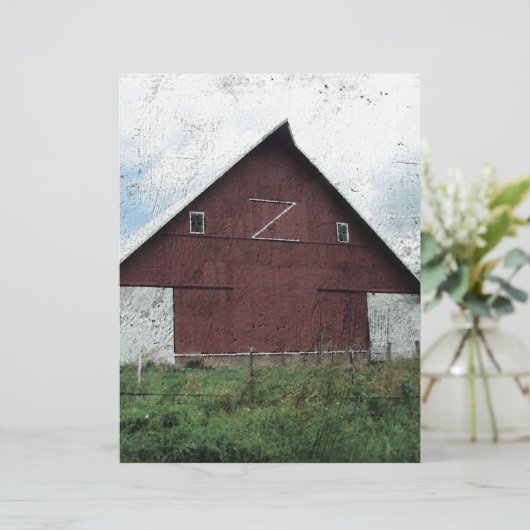 Papier Z Barn (Debout devant)