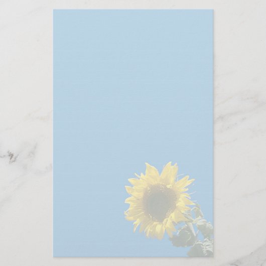 Papier - Zonnebloem (Voorkant)