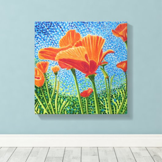 Papierafdruk Canvas Afdruk (Insitu (Houten vloer))