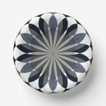 papierbak zwart en goudvormig ontwerp