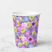 Papierbeker van astel papieren bekers (Achterkant)