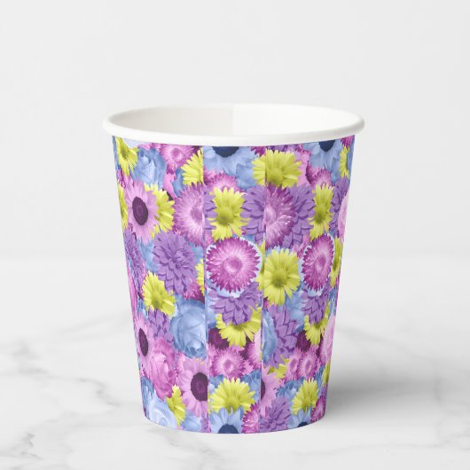 Papierbeker van astel papieren bekers (Links)