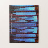 Papierblaaspijp Legpuzzel (Verticaal)