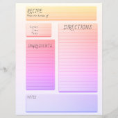 Papierblad (Achterkant)