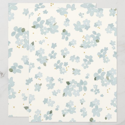 Papierblad (Voorkant / Achterkant)