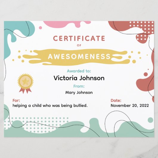 Papierblad (Voorkant)