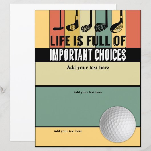 Papierblad (Voorkant / Achterkant)