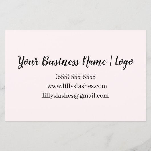 Papierblad (Achterkant)