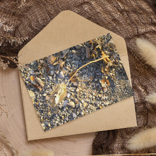 Papierblad voor herfstonderdrukking