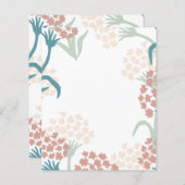 Papierblad voor roze en groene fluitvormer (Voorkant / Achterkant)