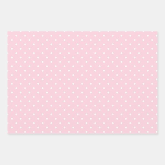 Papierbladen met roos- en pottierpatroonvulling inpakpapier vel (Voorkant 2)