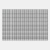 Papierbladen met zwarte en grijze inkt inpakpapier vel (Voorkant 2)