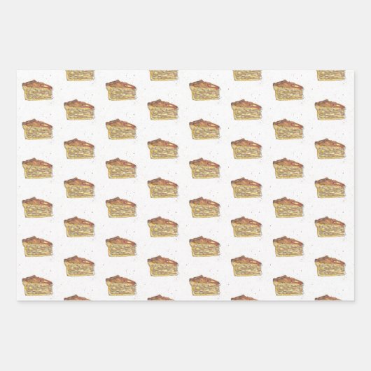 Papierbladen voor Apple Pie-overvulling Inpakpapier Vel (Voorkant 2)