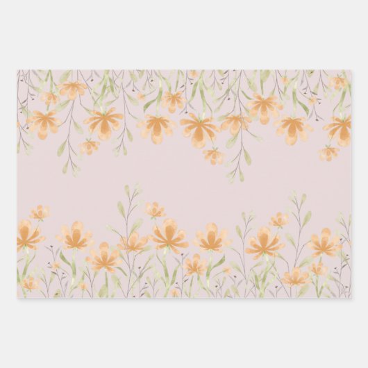  papierbladen voor het verpakken van wilde bloemen inpakpapier vel (Voorkant 3)